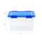 IRIS 32qt. Stackable Plastic Legal File Storage Box for Letter